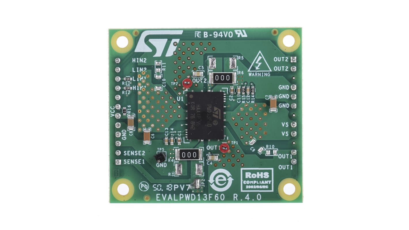 STMicroelectronics EVALPWD13F60 Evaluierungsplatine, High Voltage Evaluation Board