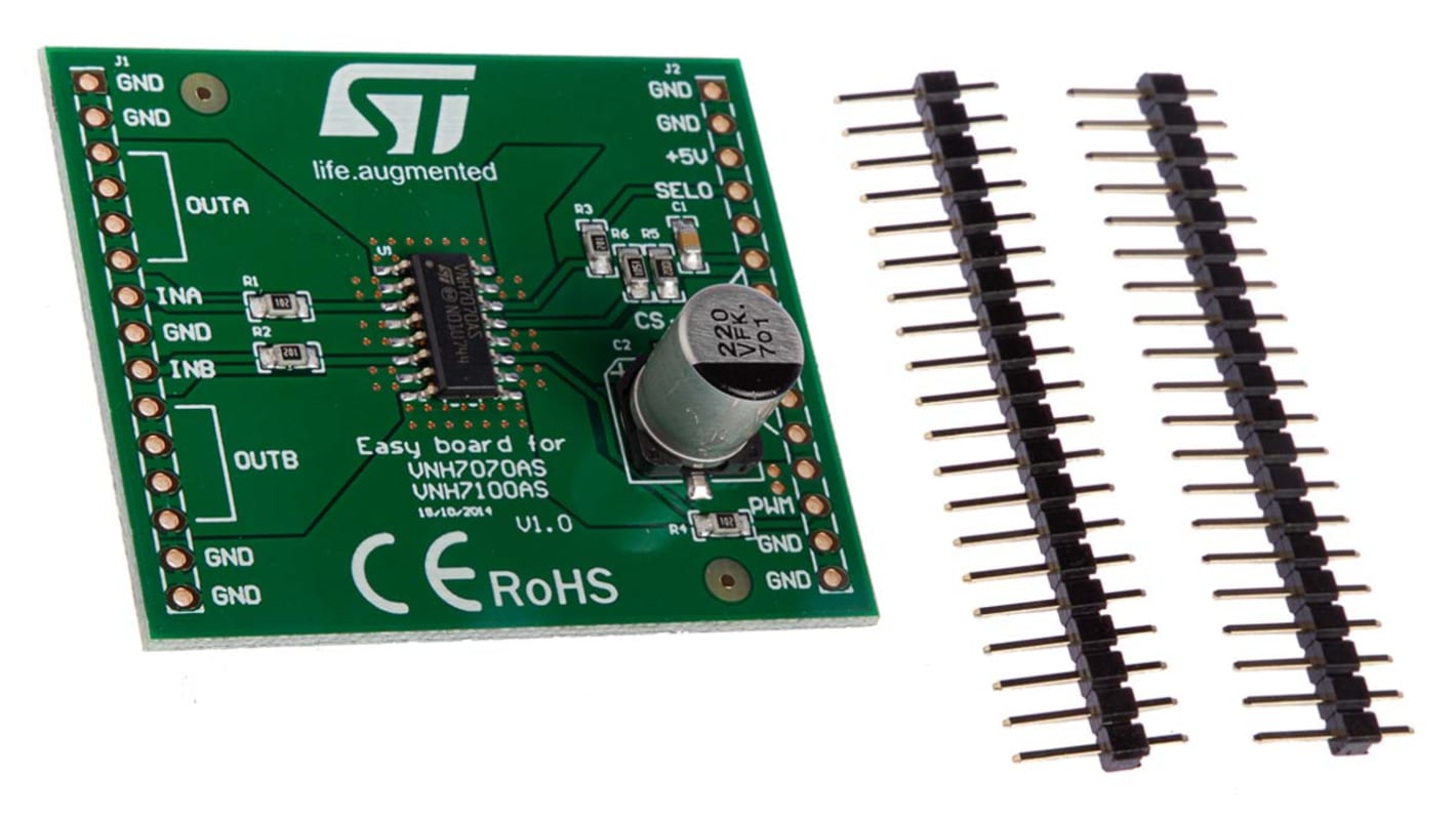 STMicroelectronics VNH7070AS Evaluation Board for VNH7070AS, VNH7100AS for VNH7070AS H-Bridge