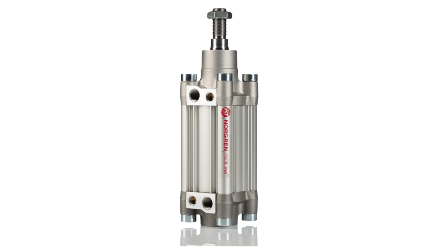 Norgren Pneumatic Piston Rod Cylinder - 50mm Bore, 50mm Stroke, PRA/802000/M Series, Double Acting