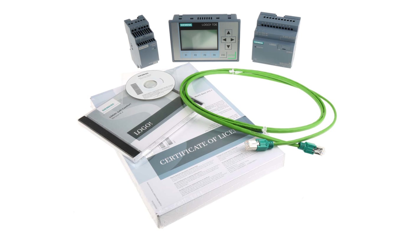 Siemens 6ED1057 Series PLC CPU Starter Kit for Use with Programmable Logic Controllers LOGO