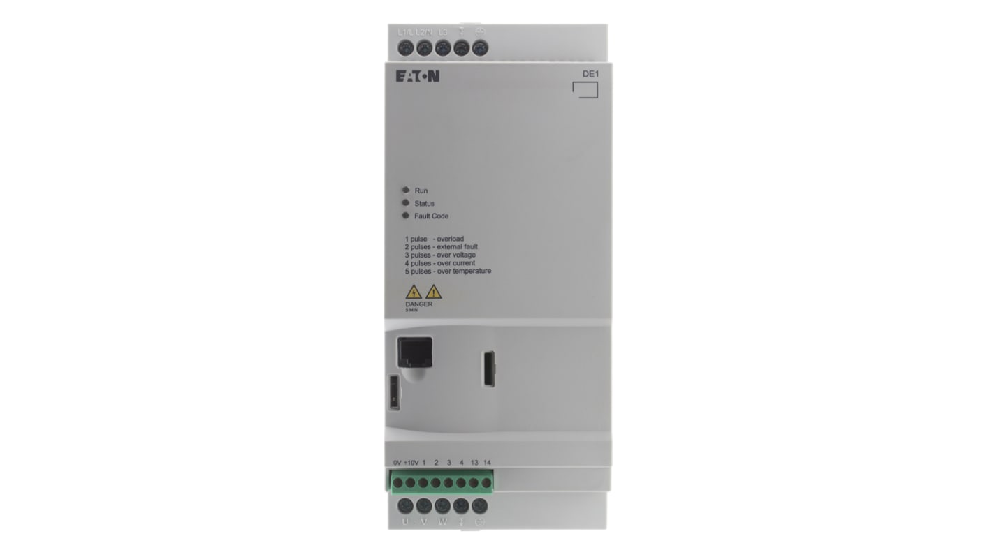 Avviatore a velocità variabile Eaton, 2,2 kW, 480 V c.a., 3 fasi, 60Hz