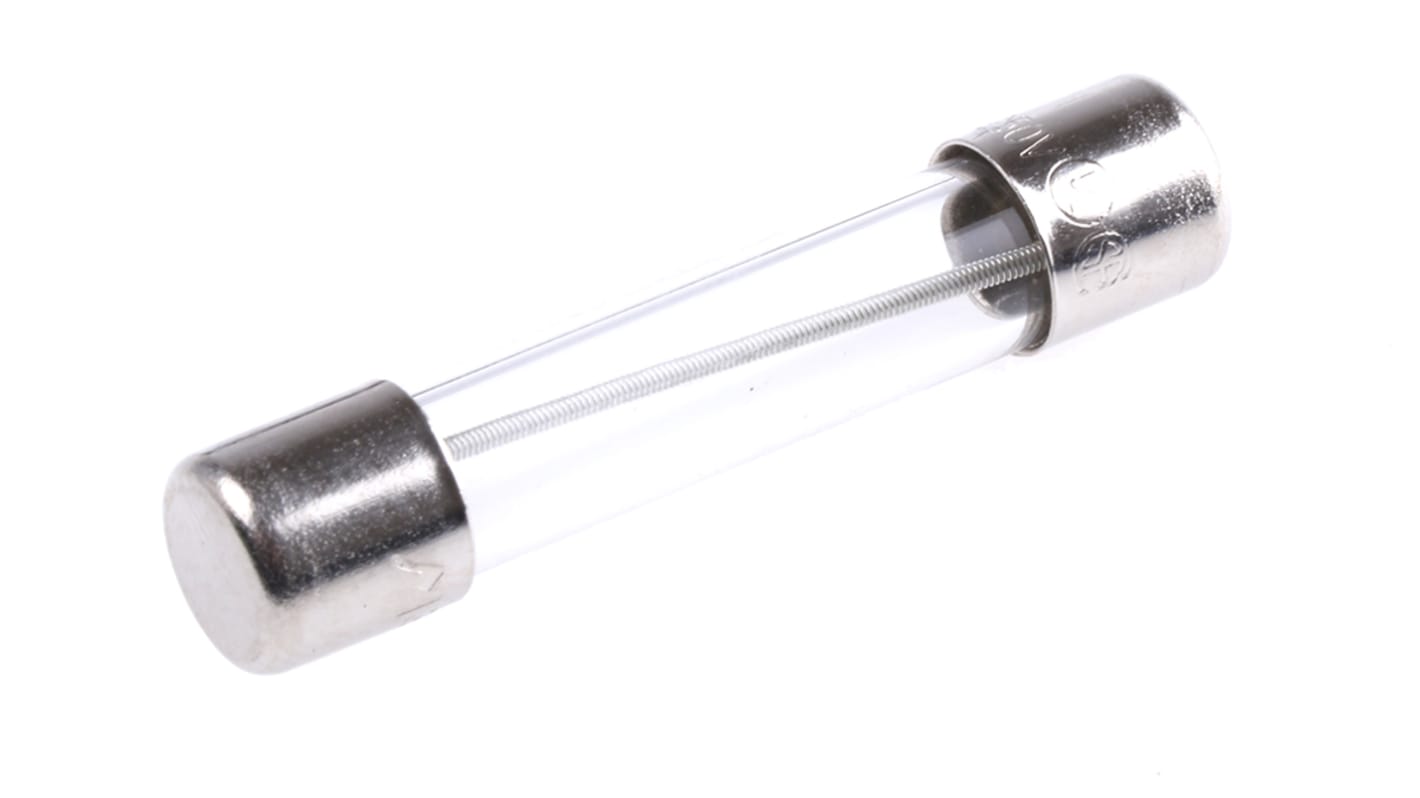 Schurter 500mA T Glass Cartridge Fuse, 6.3 x 32mm