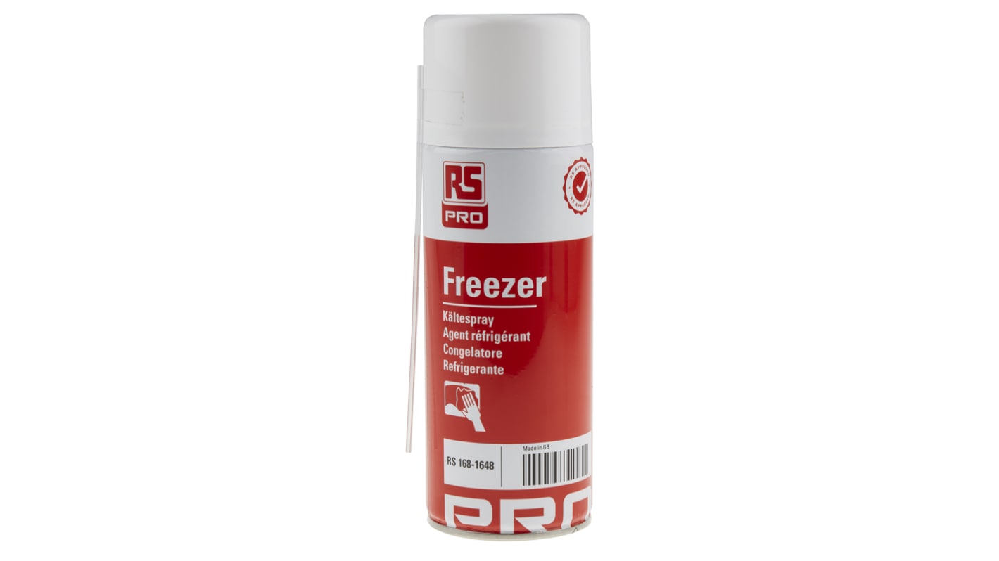 RS PRO 400 ml Aerosol Freeze Spray, -55°C