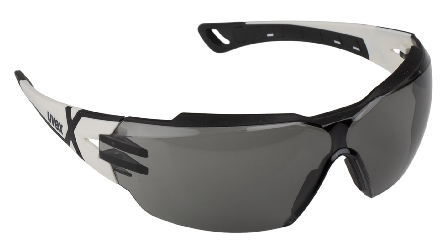 Uvex PHEOS CX2 Anti-Mist Safety Glasses, Grey PC Lens, Vented