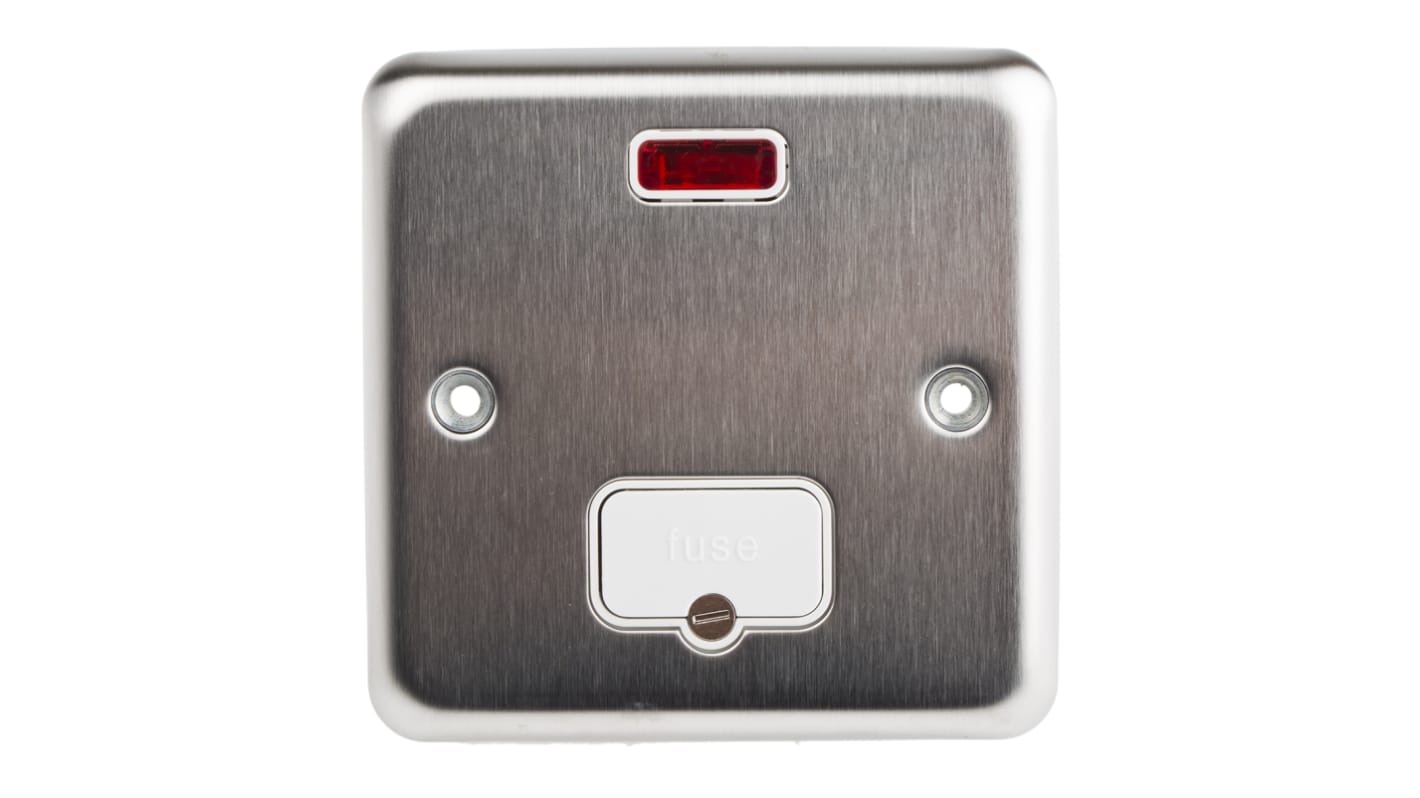 K958BSS MK Electric 13A, 1 Gang Fused Spurs RS