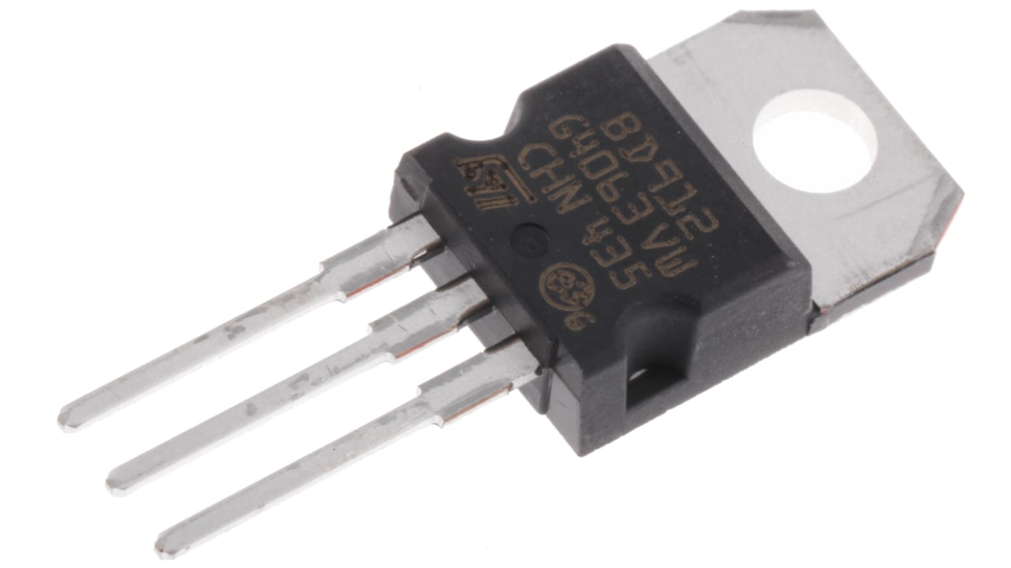 Transistor, BD912, PNP -15 A -100 V TO-220, 3 pines, 3 MHz, Simple