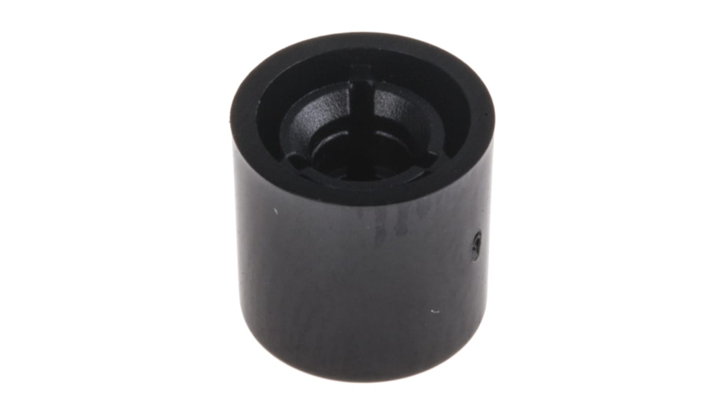 RS PRO Black Push Button Cap for Use with 7346766, 7346782, 7346785, 7346788