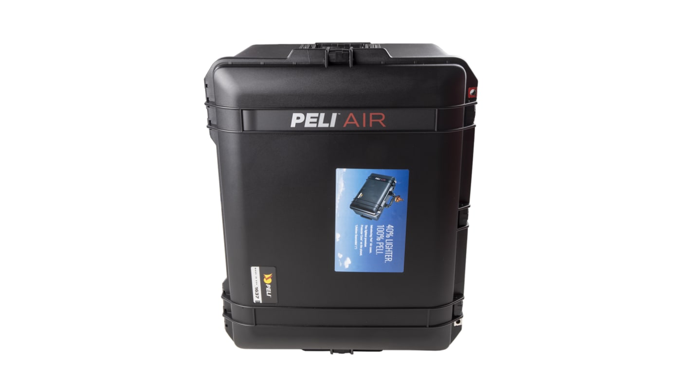 Peli 1637 Polymer Transportkoffer Schwarz, auf Rädern, Außenmaße 676 x 525 x 378mm / Innen 595 x 446 x 337mm