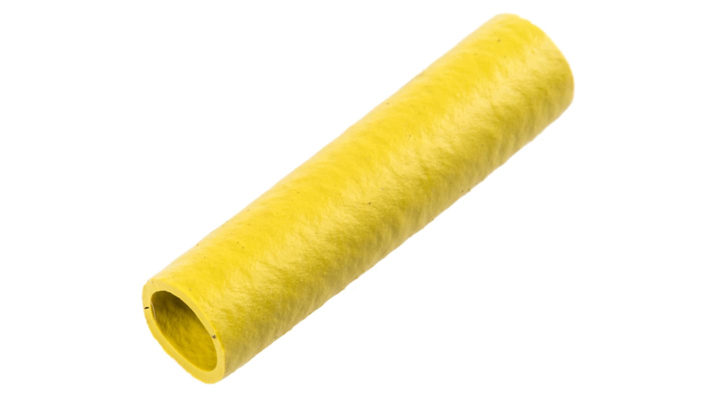 Funda de cable SES Sterling Helavia de Neopreno Amarillo, long. 25mm, Ø 5mm, extensible