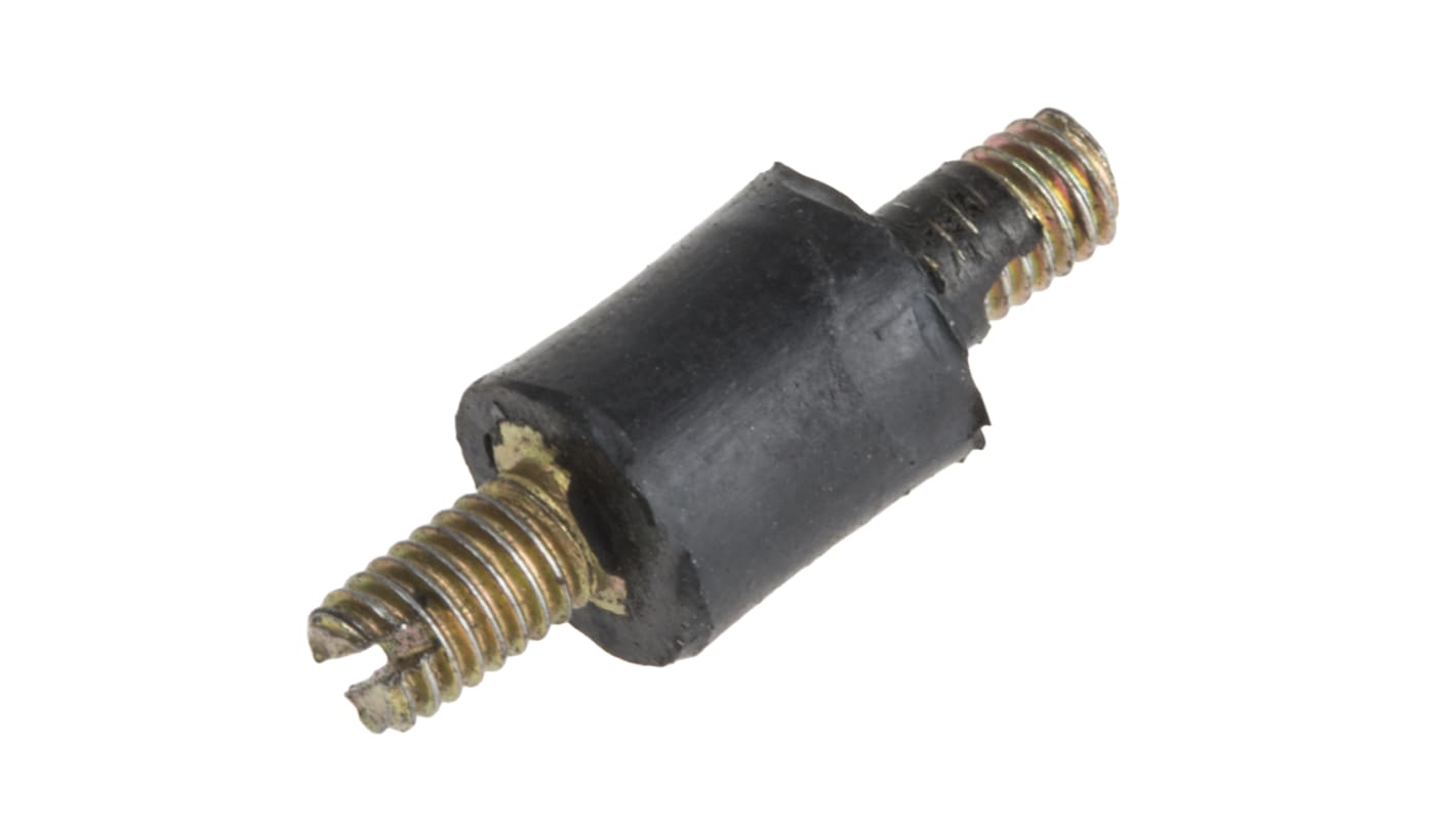 RS PRO M3 Anti Vibration Mount, Male to Male Bobbin with 1.65kg