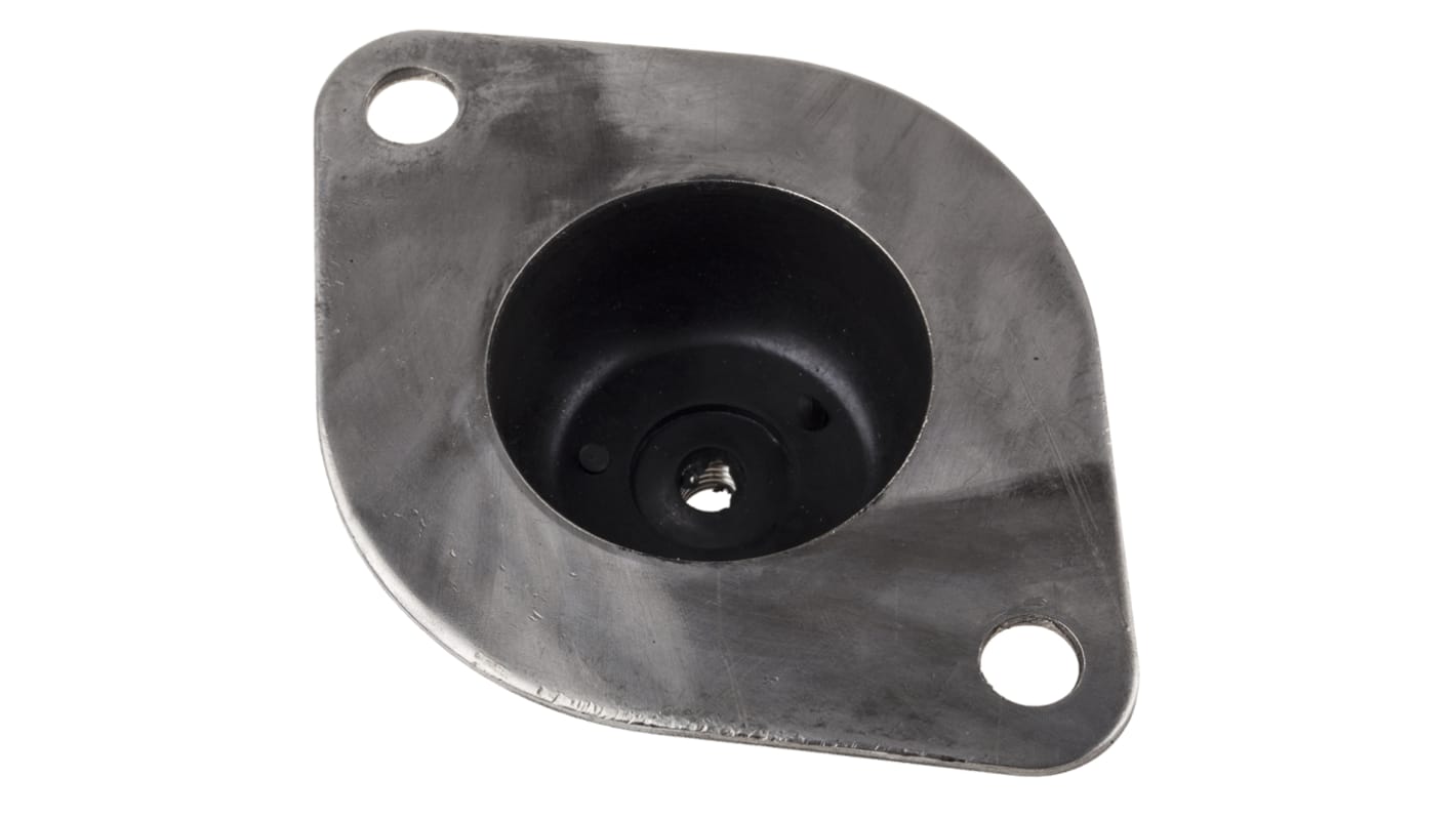 RS PRO Square M10 Anti Vibration Mount with 140kg Compression Load RS