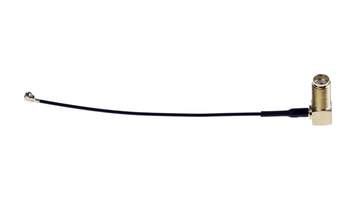 Cable coaxial LPRS, 50 Ω, con. A: U.FL, con. B: SMA, Hembra, long. 100mm