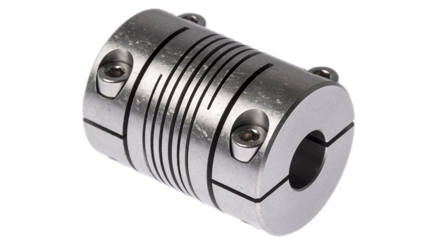 Huco Beam Coupling, 32mm Outside Diameter, 12mm Bore, 44.5mm Length Coupler