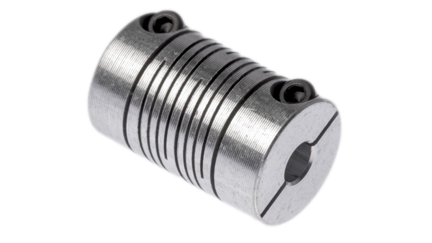 Huco Beam Coupling, 16mm Outside Diameter, 5mm Bore, 25.4mm Length Coupler