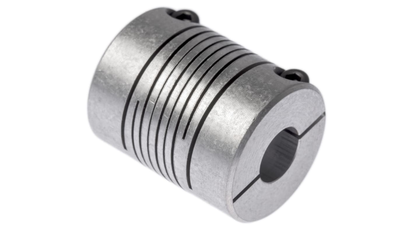 Huco Beam Coupling, 25mm Outside Diameter, 10mm Bore, 31.8mm Length Coupler