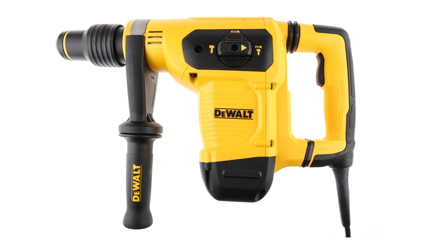 Taladro SDS DeWALT de 230V 1kW, D25481K-GB, Tipo G - Británico de 3 pines