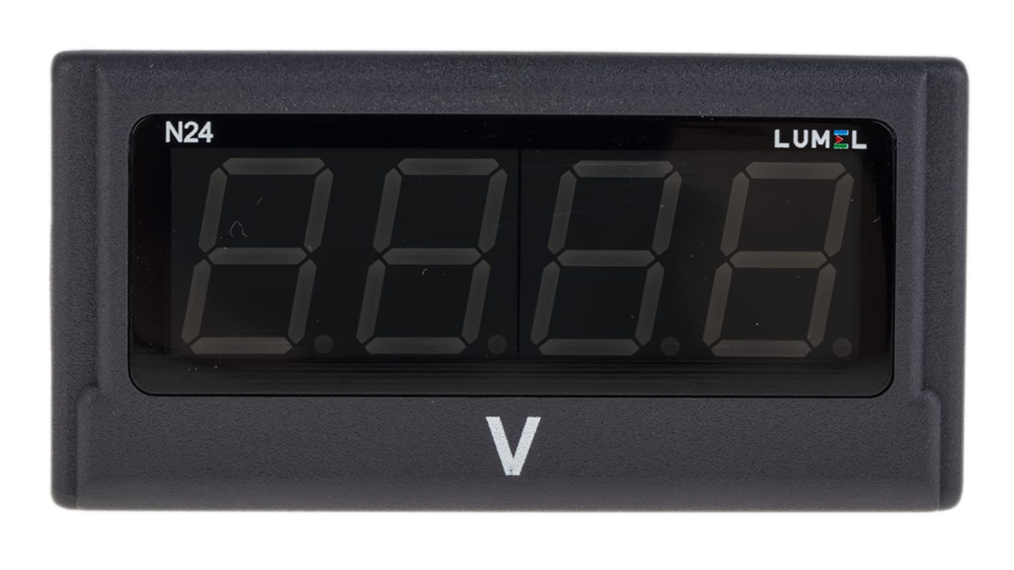 Lumel N24 LED Digital Panel Multi-Function Meter, 92mm x 45mm