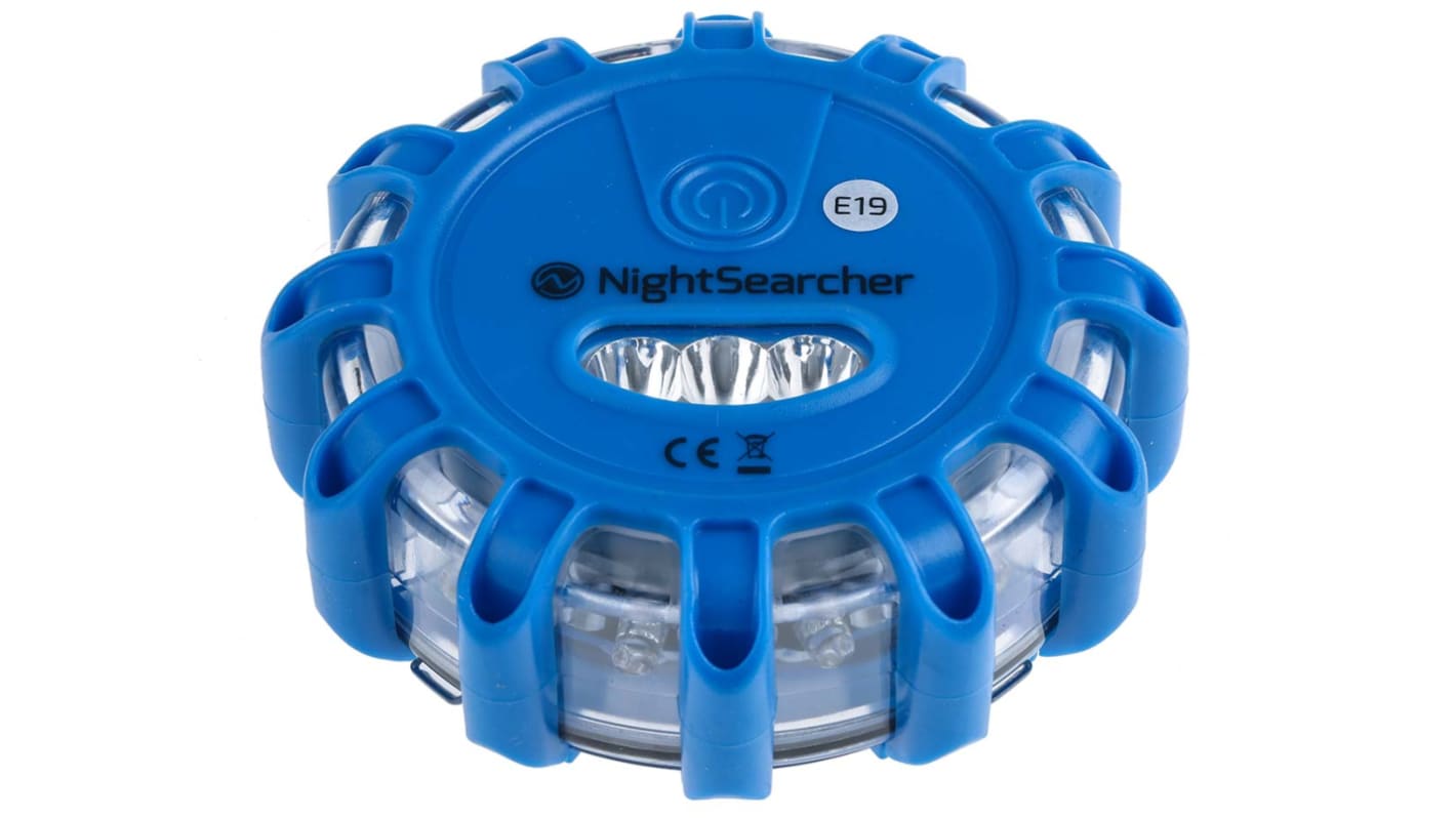 Nightsearcher Pulsar AAA Series Blue Multiple Effect Light Module, Magnetic Mount, LED Bulb, IP65, IP66