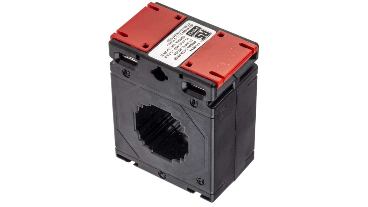 RS PRO Base Mounted Current Transformer, 300A Input, 300:5, 5 A Output, 30 x 11mm Bore