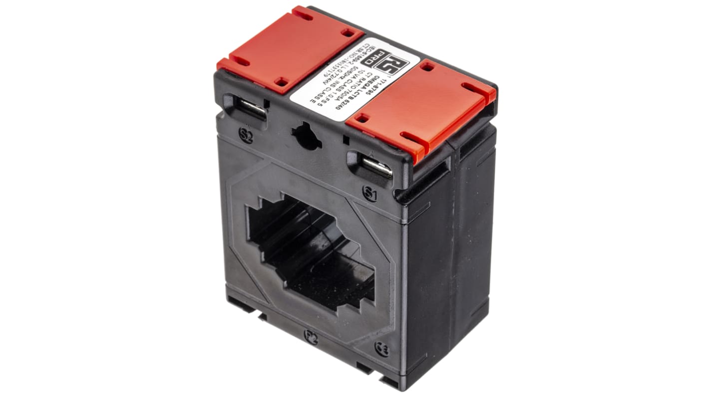 RS PRO Base Mounted Current Transformer, 750A Input, 750:5, 5 A Output, 40 x 11mm Bore