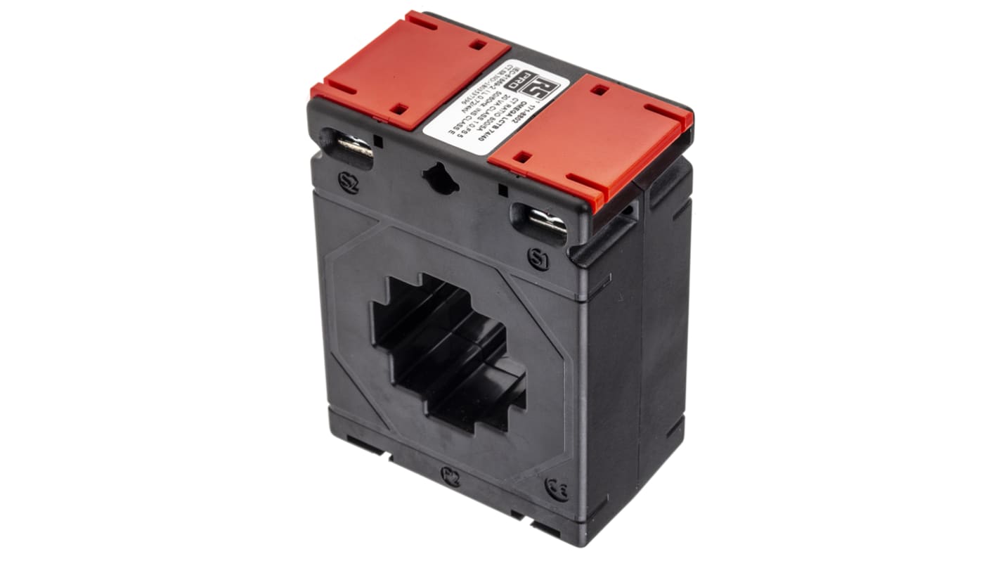 RS PRO Base Mounted Current Transformer, 800A Input, 800:5, 5 A Output, 41 x 41mm Bore