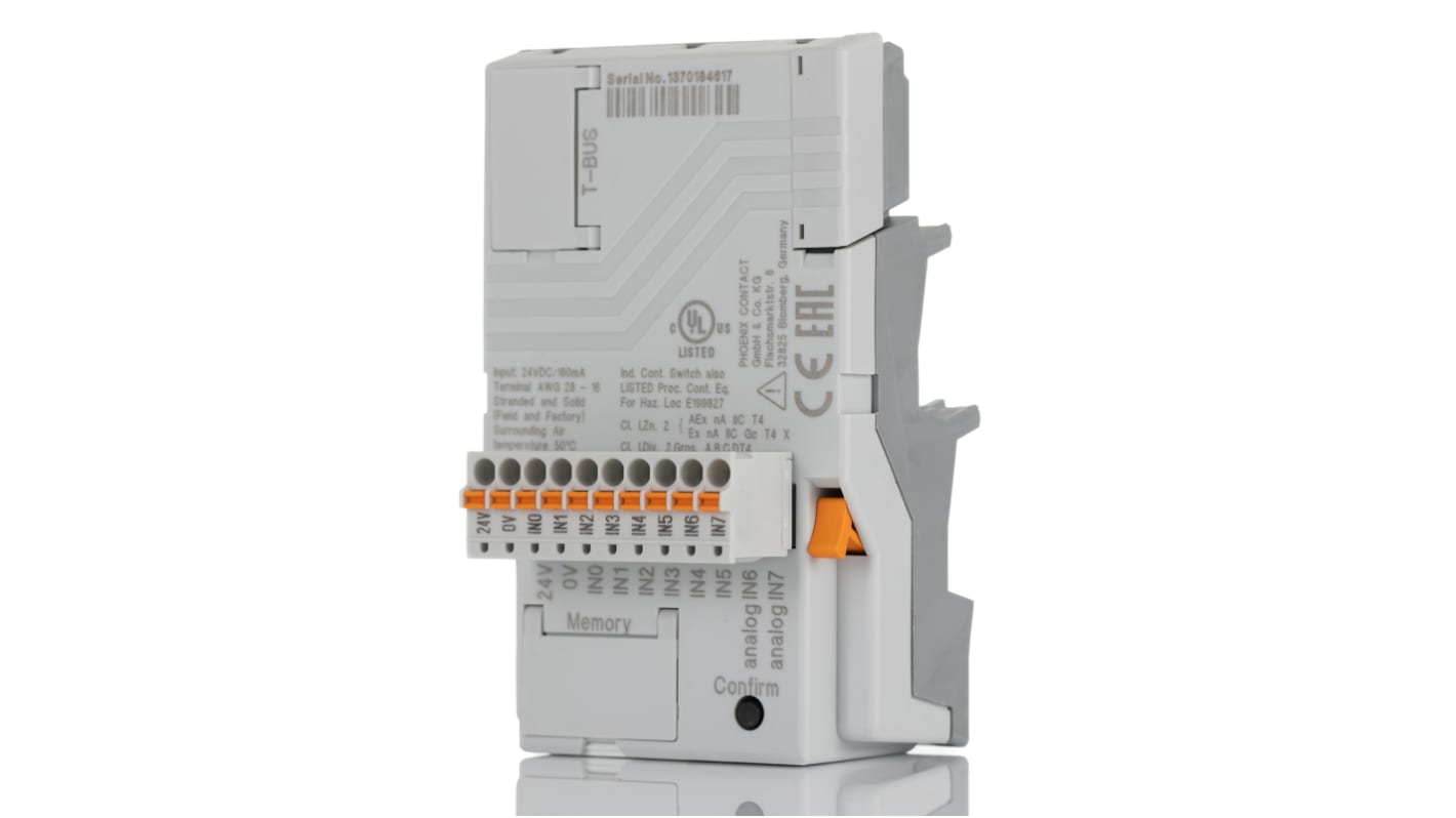 Controlador Phoenix Contact PLC-V8C/PT-24DC/BM2, 24 V dc