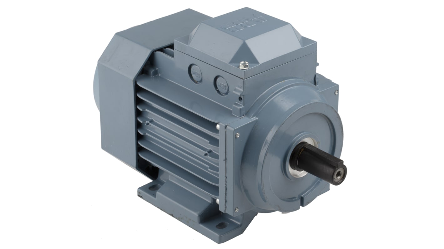 ABB Squirrel Cage Motor AC Motor, 0.75 kW, IE3, 3 Phase, 4 Pole, 230 V, 400 V, 415 V, Flange Mount Mounting