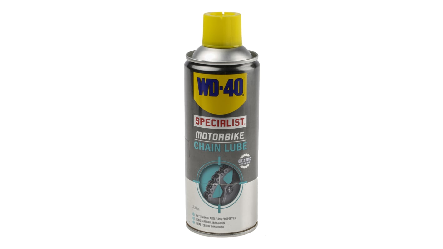 WD‑40 SPECIALIST MOTORBIKE Lubricant Liquified Petroleum Gas 400 ml Motorbike Chain Lube