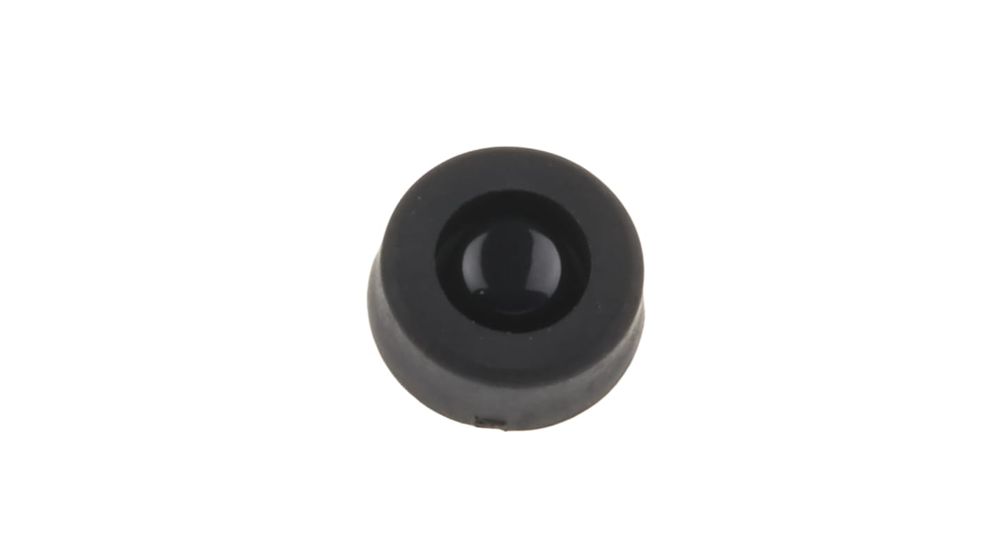 RS PRO Round Anti Vibration Mount, Rubber Foot