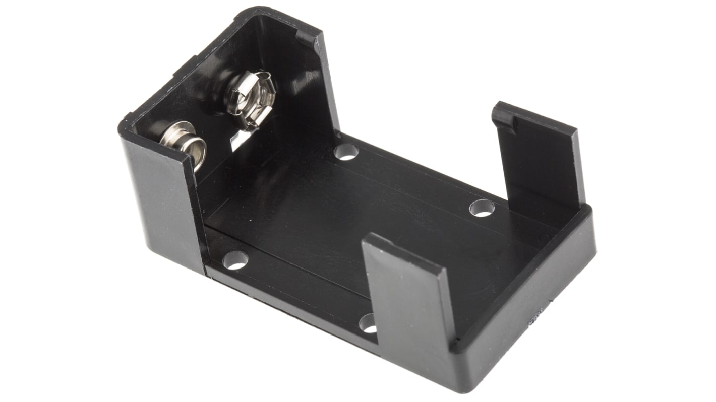 1294 Keystone 9V PP3 Battery Holder, Solder Tag Contact RS