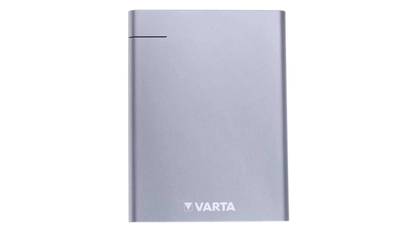 Varta Slimpower 12000 Powerbank 1200mAh, mit USB Ausgang, 5V / 2.4A