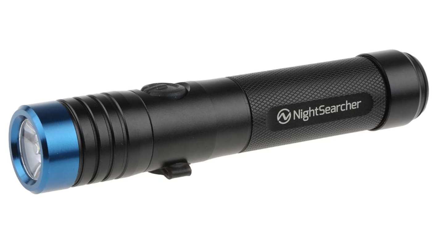 Nightsearcher Navigator-620R LED Torch Brown/Blue - Rechargeable 620 lm, 135 mm