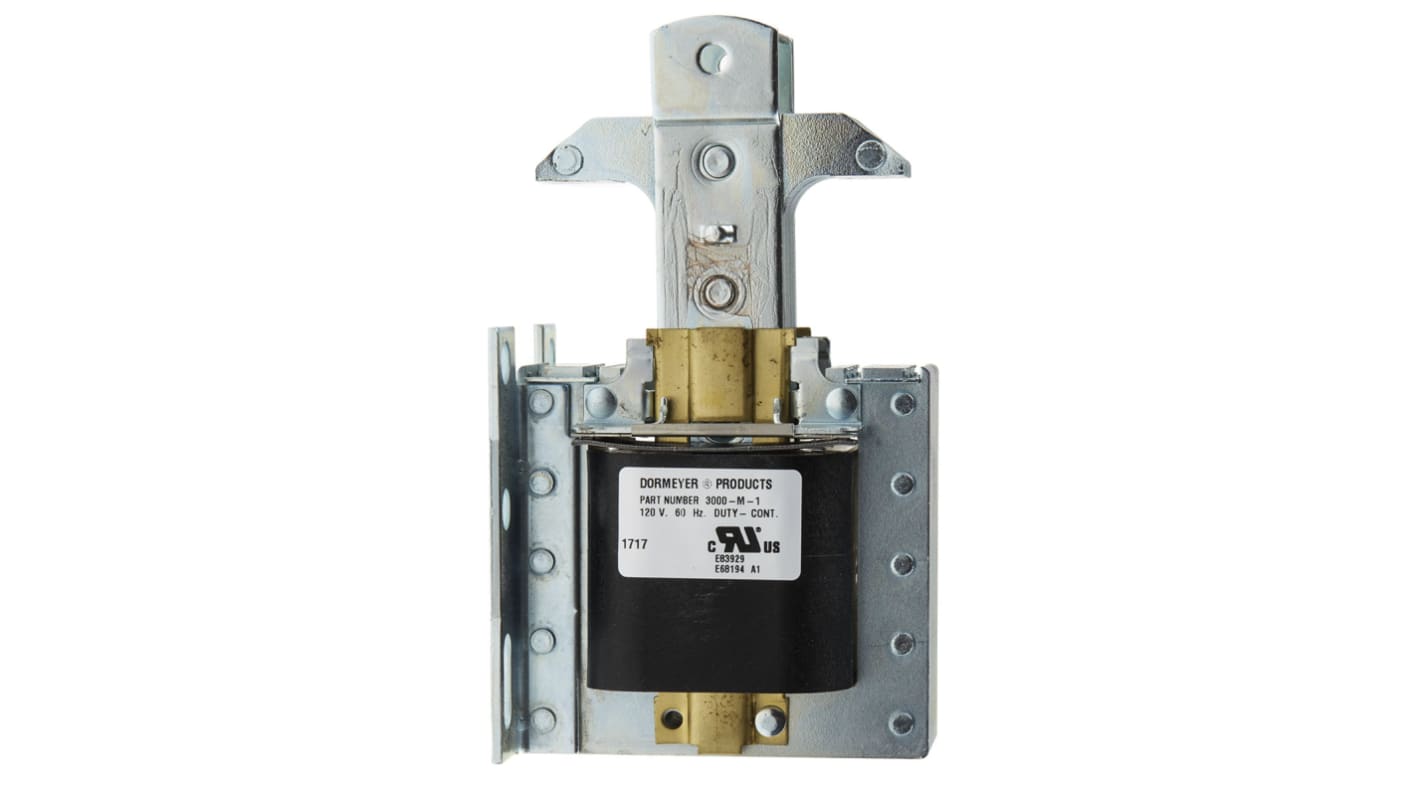 3000-M-1 | Johnson Electric 3000 Linear Solenoid, 120 V ac, 74.6 x 60.