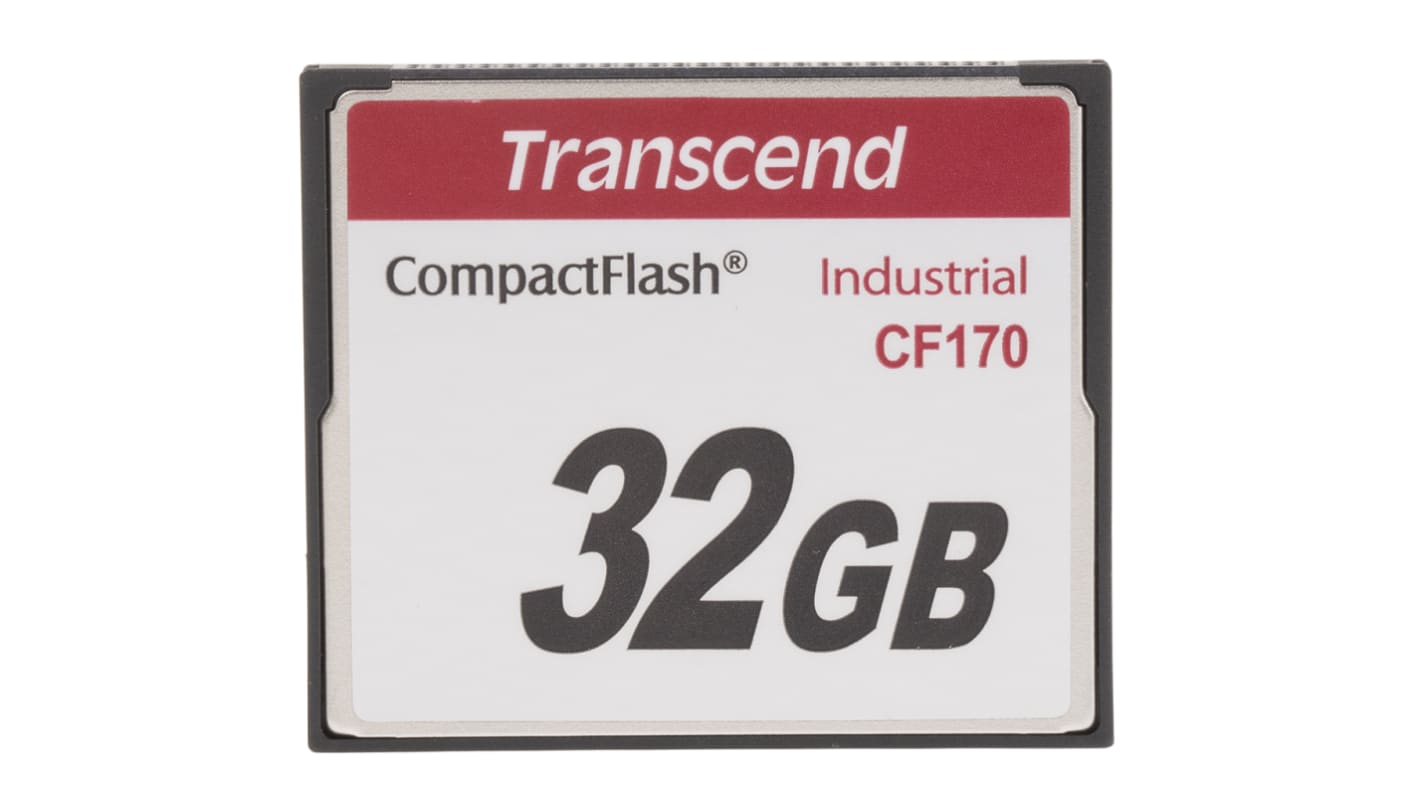 TS32GCF170 Transcend CF170 CompactFlash Industrial 32 GB SLC Compact