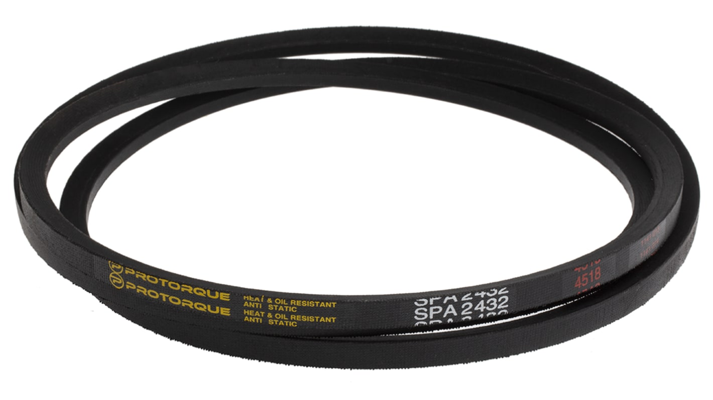 RS PRO Drive Belt, belt section SPA, 2432mm Length