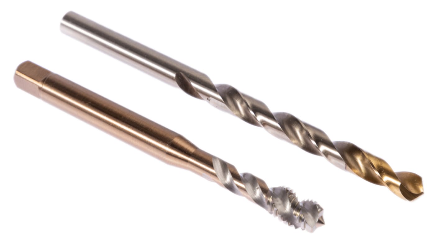 L001EX00M8XA002 Dormer Tap & Drill Set, M8 Thread, Machine Tap RS