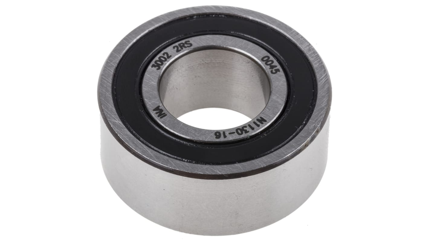 INA 3002-2RS Double Row Angular Contact Ball Bearing- Both Sides Sealed 15mm I.D, 32mm O.D