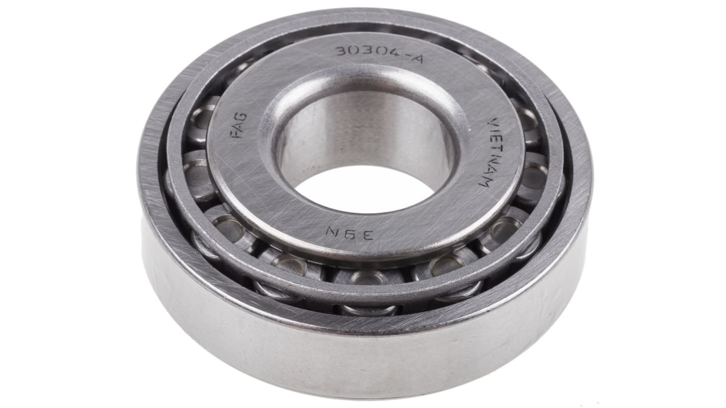 FAG 30304-A 20mm I.D Taper Roller Bearing, 52mm O.D