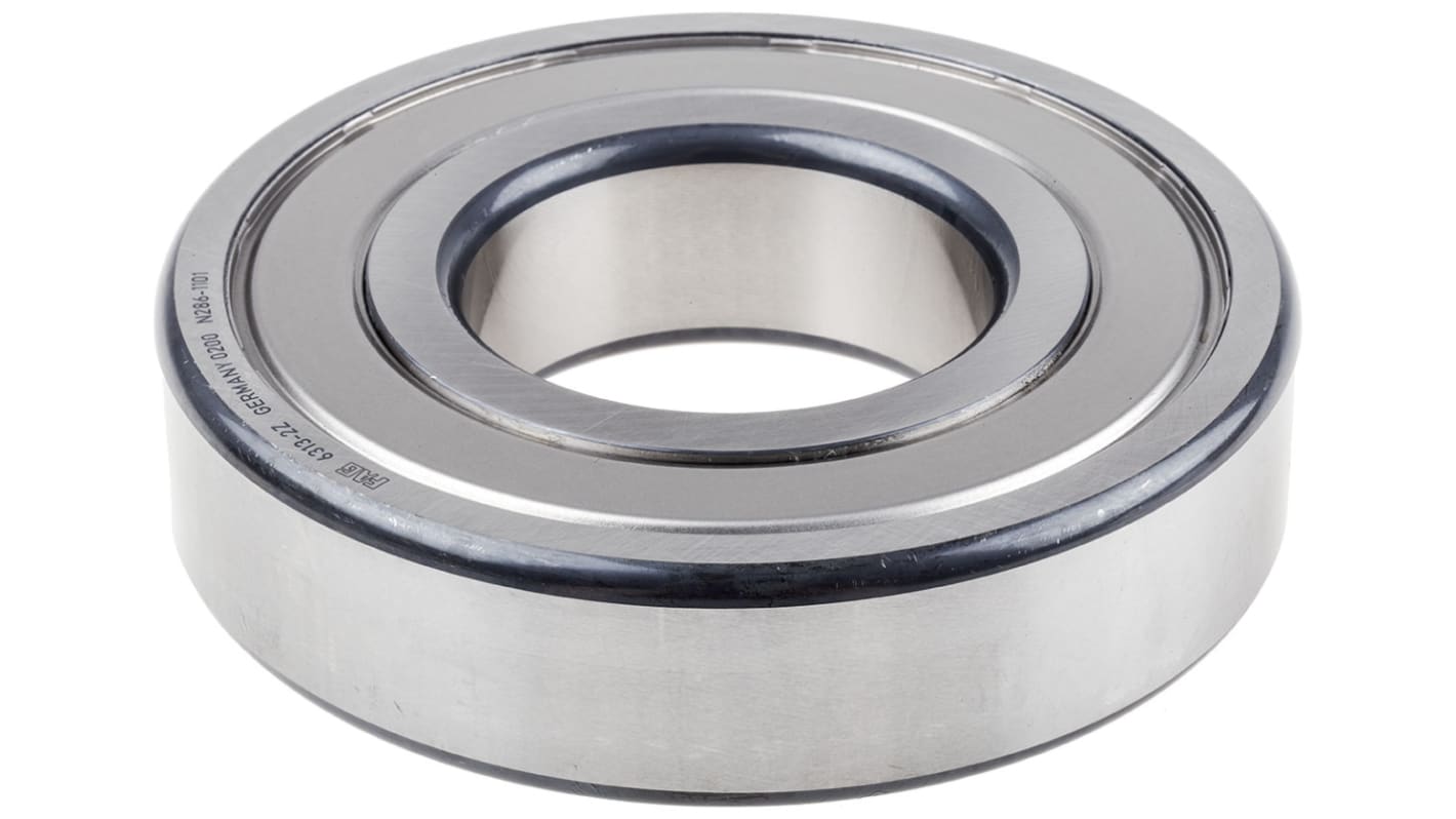 FAG 6313-C-2Z Single Row Deep Groove Ball Bearing- Both Sides Shielded 65mm I.D, 140mm O.D