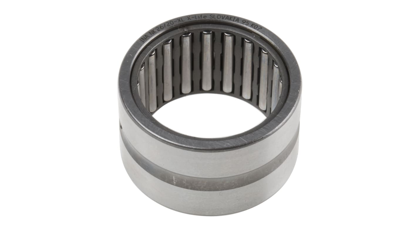 INA NK26/20-XL 26mm I.D Needle Roller Bearing, 34mm O.D