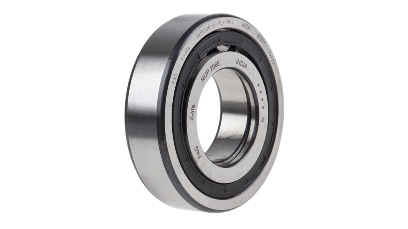 FAG NUP206-E-XL-TVP2 30mm I.D Cylindrical Roller Bearing, 62mm O.D