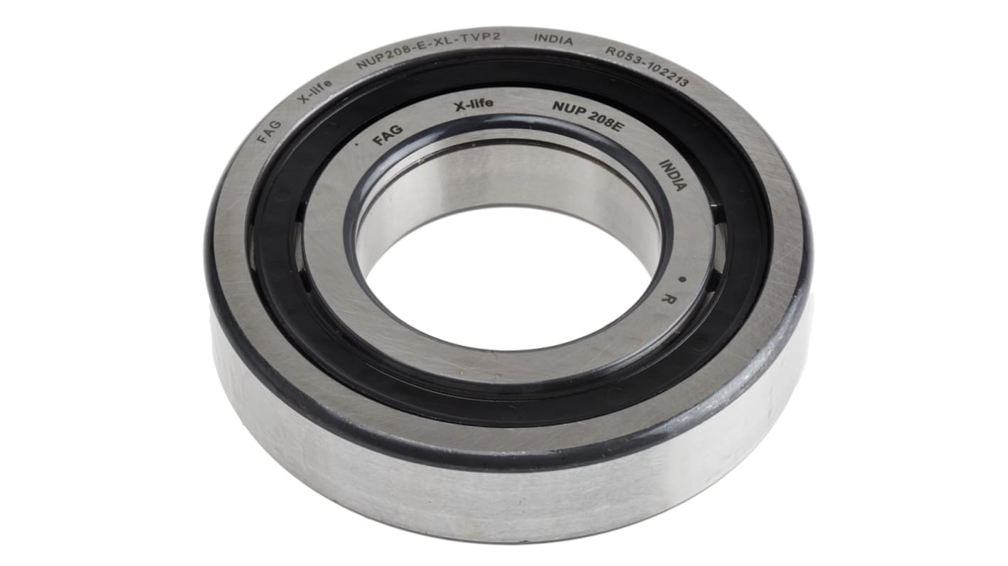 FAG NUP208-E-XL-TVP2 40mm I.D Cylindrical Roller Bearing, 80mm O.D