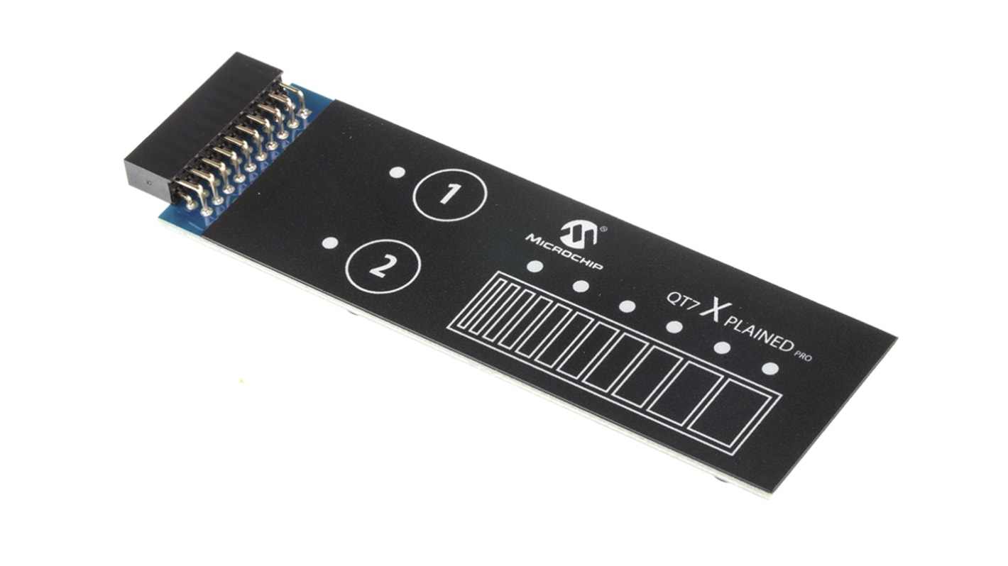 Microchip QT7 Xplained Pro Extension Kit Add On Board for Xplained Pro MCU Board