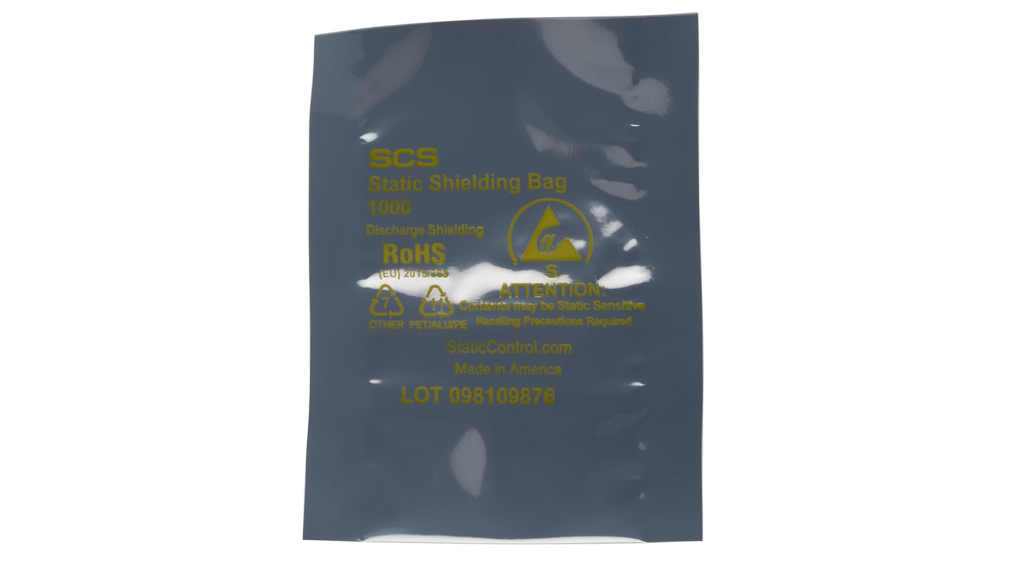 10024 | SCS Static Shielding Bag 51mm(W)x 102mm(L) | RS