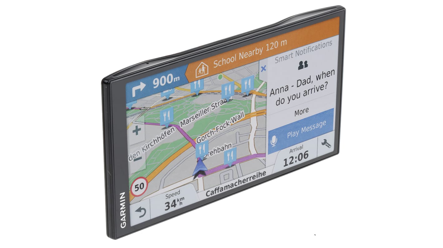 Garmin DriveSmart 61 LMT-S Kfz Navigationsgerät, 152 x 89mm Display 1024 x 600pixels  Touchscreen  Farbdisplay, 173 x