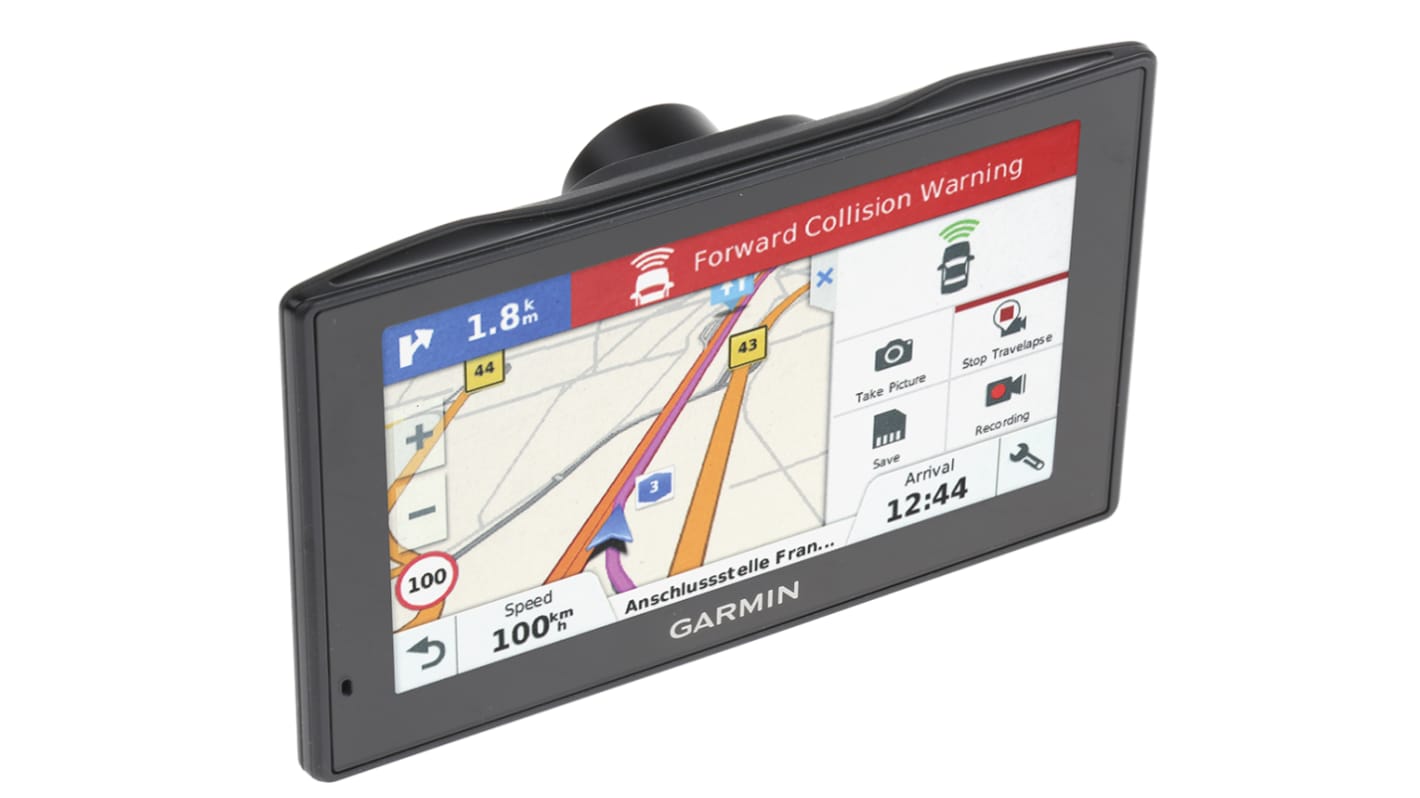 Garmin DriveAssist 51 LMT-D Kfz Navigationsgerät, 111 x 63mm Display 480 x 272pixels Touchscreen Farbdisplay, 140 x 84