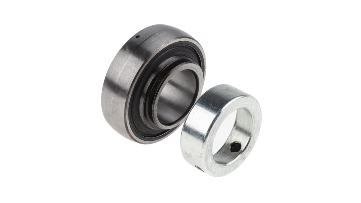 Cuscinetto ad inserto, SKF YET 205, Ø interno 25mm, Ø esterno 52mm, carico statico 7800N, dinamico 14kN, in NBR