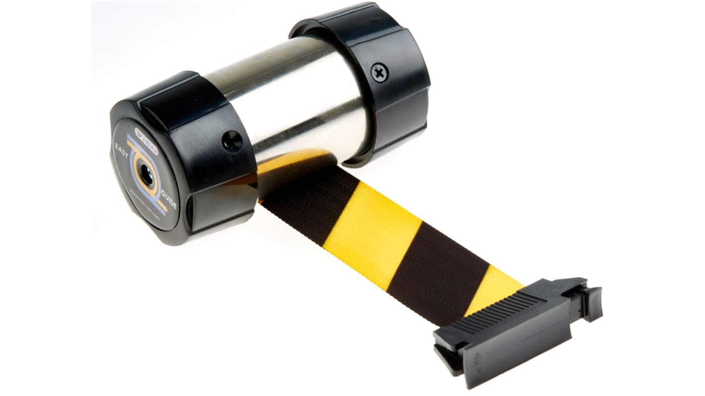 Poteau sangle RS PRO Noir/Jaune, Long. 2m