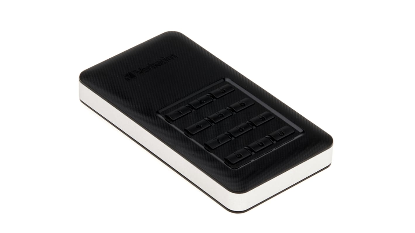 Verbatim Store 'n' Go Secure Portable 256 GB External SSD Drive