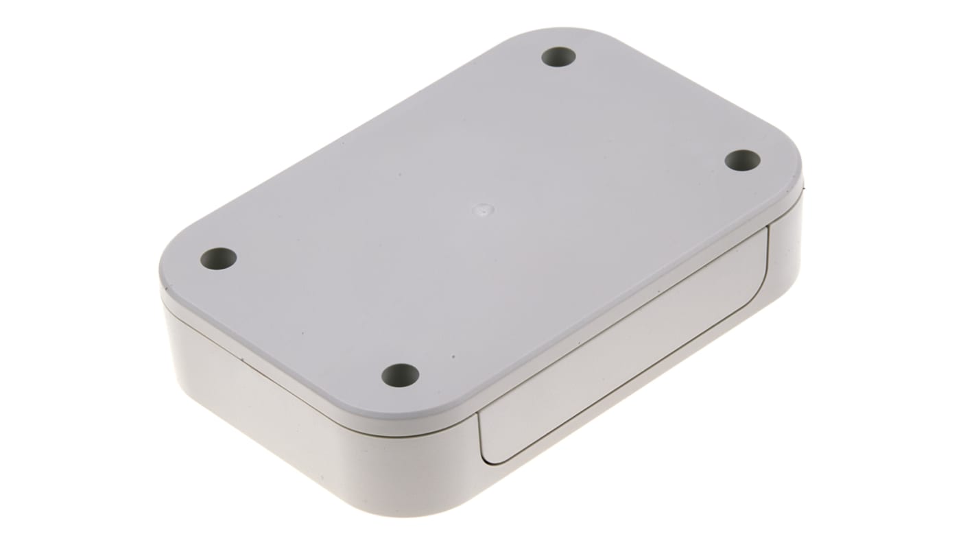 Takachi Electric Industrial PF Series White ABS Enclosure, IP40, White Lid, 67 x 100 x 22.5mm